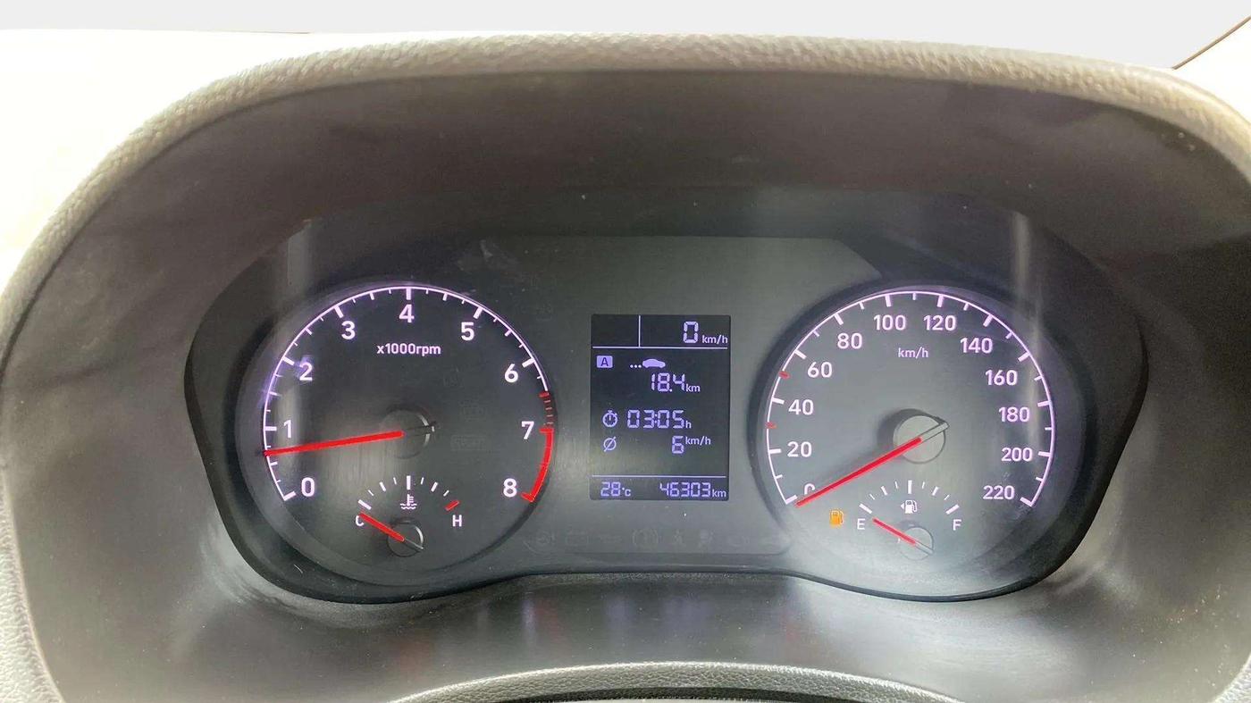 2018 Hyundai Verna 1.6 VTVT SX, Petrol, Manual, 46,324 km, Odometer Image
