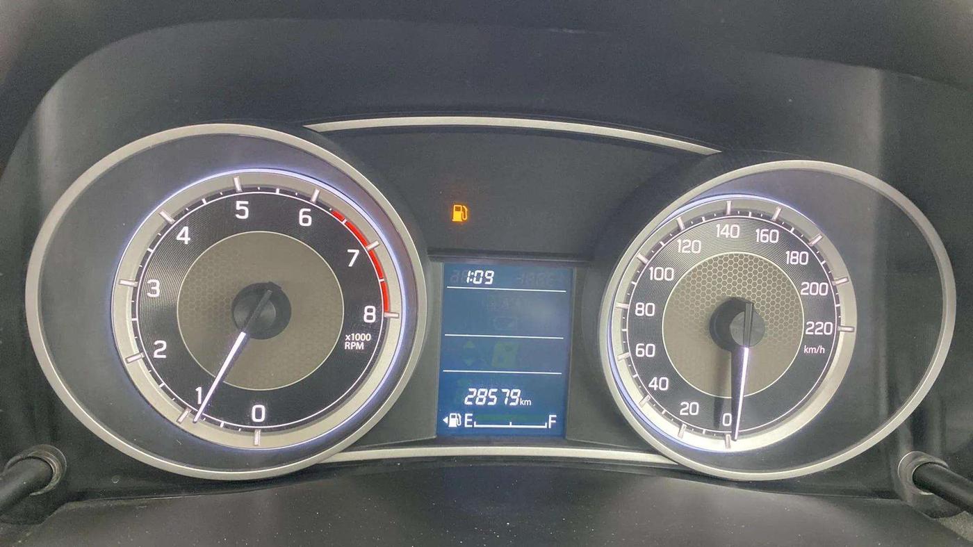 2020 Maruti Dzire VXI, Petrol, Manual, 28,595 km, Odometer Image