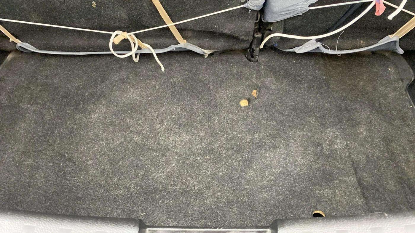 2015 Maruti Swift VXI, Petrol, Manual, 75,744 km, Boot Inside