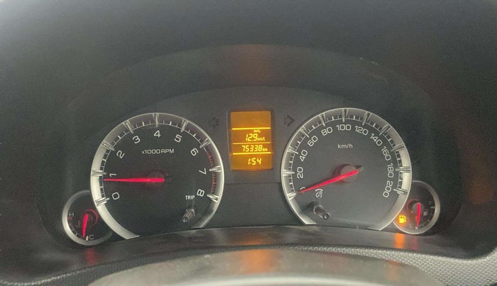 2015 Maruti Swift VXI, Petrol, Manual, 75,318 km, Odometer Image