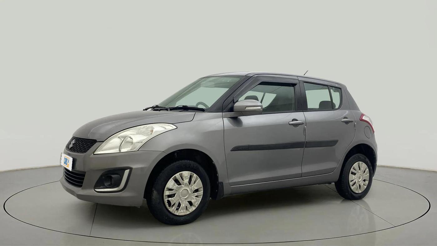2015 Maruti Swift VXI, Petrol, Manual, 75,744 km, Left Front Diagonal