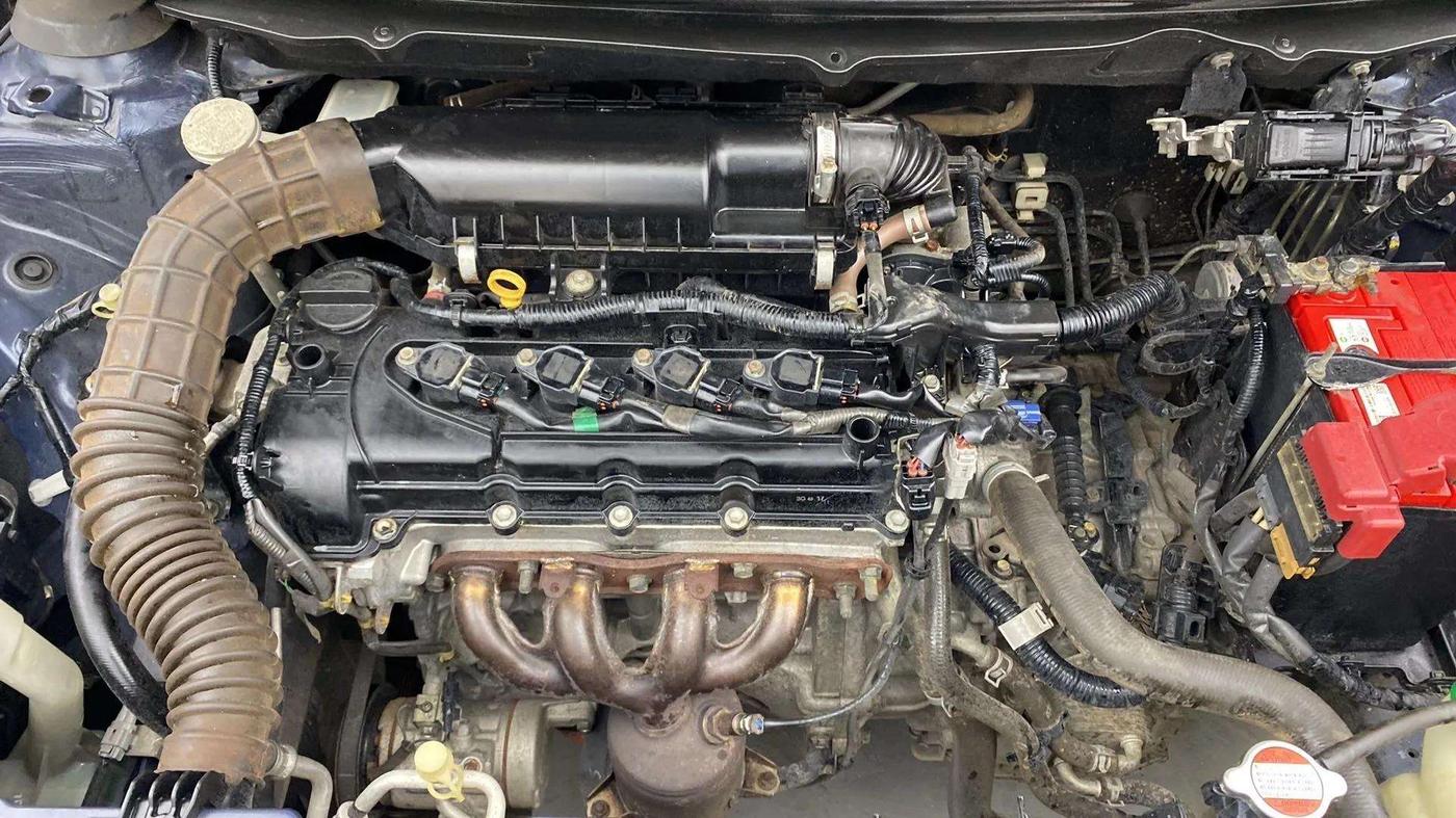 2017 Maruti Baleno DELTA CVT PETROL 1.2, Petrol, Automatic, 35,246 km, Engine View
