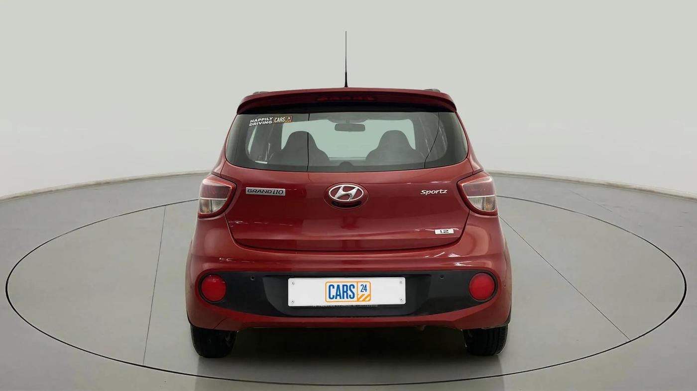 2018 Hyundai Grand i10 SPORTZ 1.2 KAPPA VTVT, Petrol, Manual, 24,408 km, Back/Rear