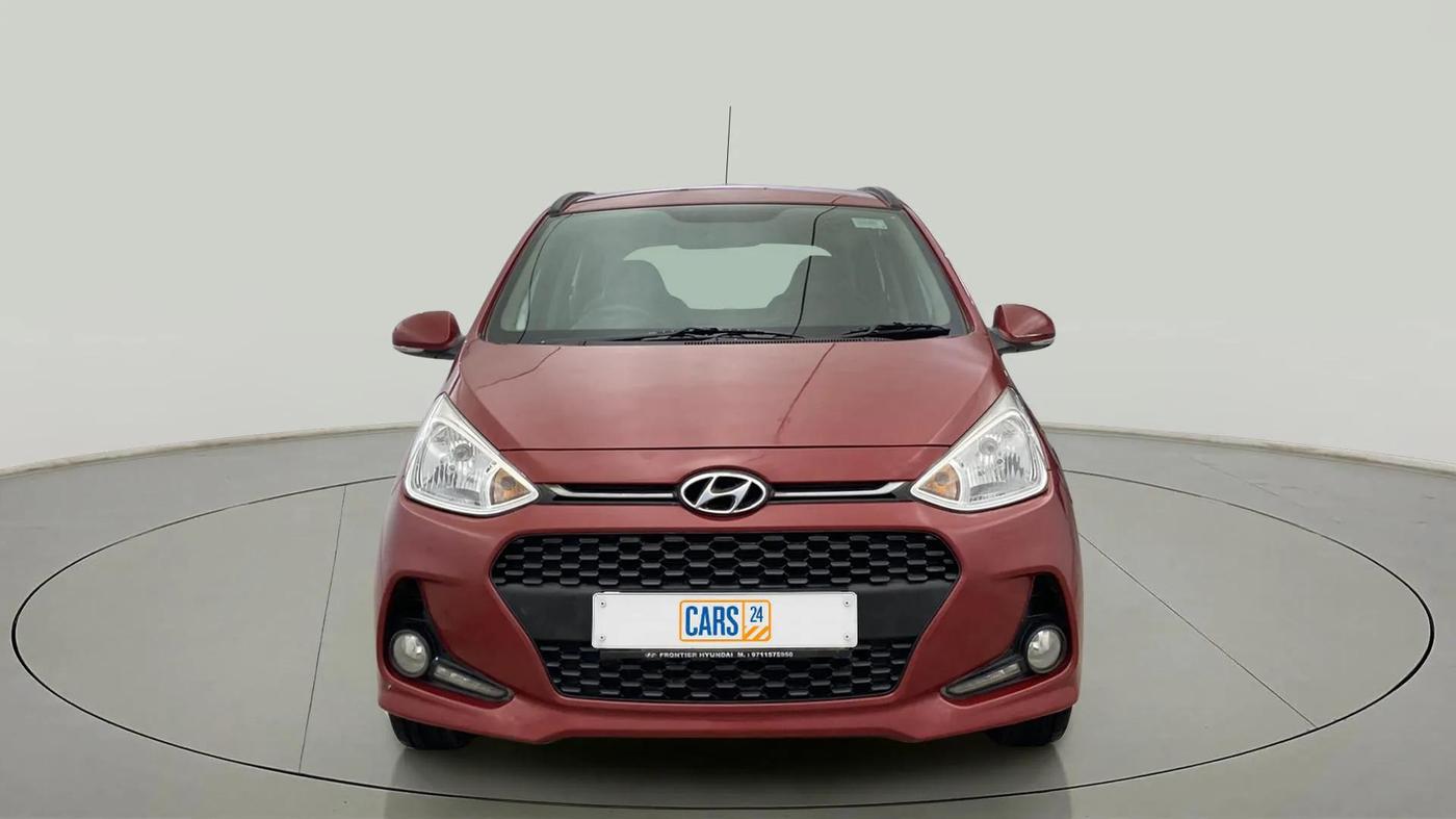 2018 Hyundai Grand i10 SPORTZ 1.2 KAPPA VTVT, Petrol, Manual, 24,408 km, Front
