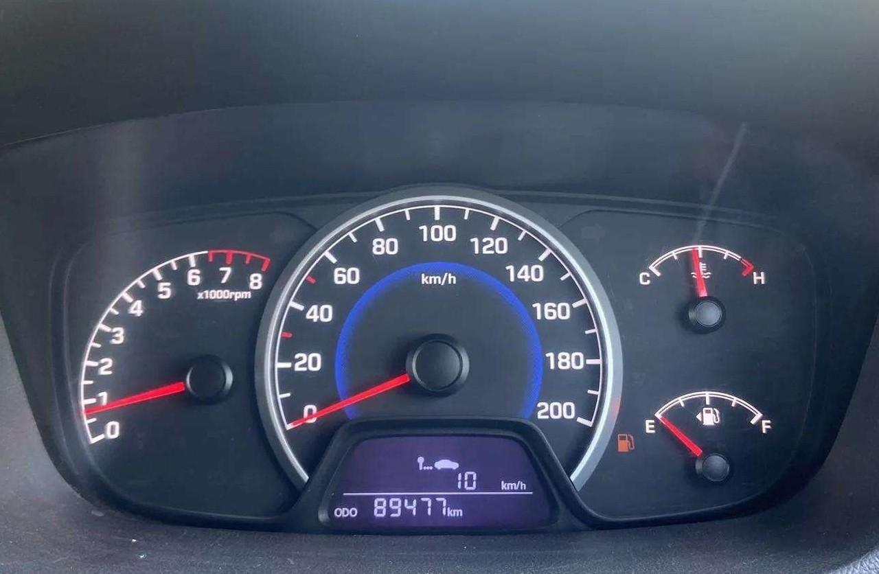 2018 Hyundai Grand i10 MAGNA 1.2 KAPPA VTVT, CNG, Manual, 89,543 km, Odometer Image