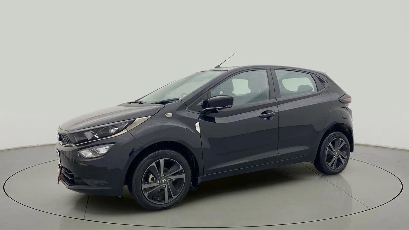 2022 Tata ALTROZ XZ PLUS I-TURBO PETROL DARK EDITION, Petrol, Manual, 3,250 km, Left Front Diagonal