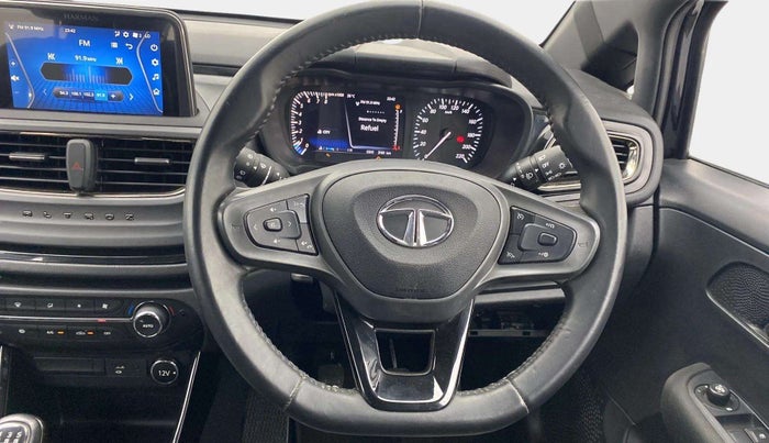 2022 Tata ALTROZ XZ PLUS I-TURBO PETROL DARK EDITION, Petrol, Manual, 3,250 km, Steering Wheel Close Up