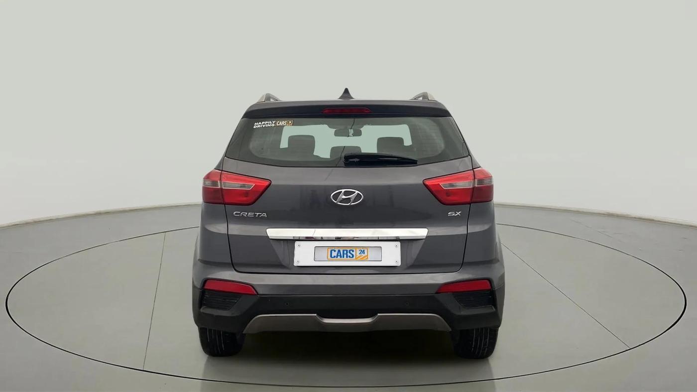2017 Hyundai Creta SX PLUS AT 1.6 PETROL, Petrol, Automatic, 50,431 km, Back/Rear