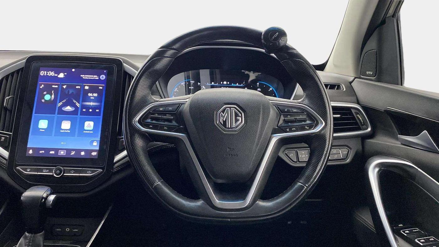 2019 MG HECTOR SHARP 1.5 DCT PETROL, Petrol, Automatic, 78,762 km, Steering Wheel Close Up