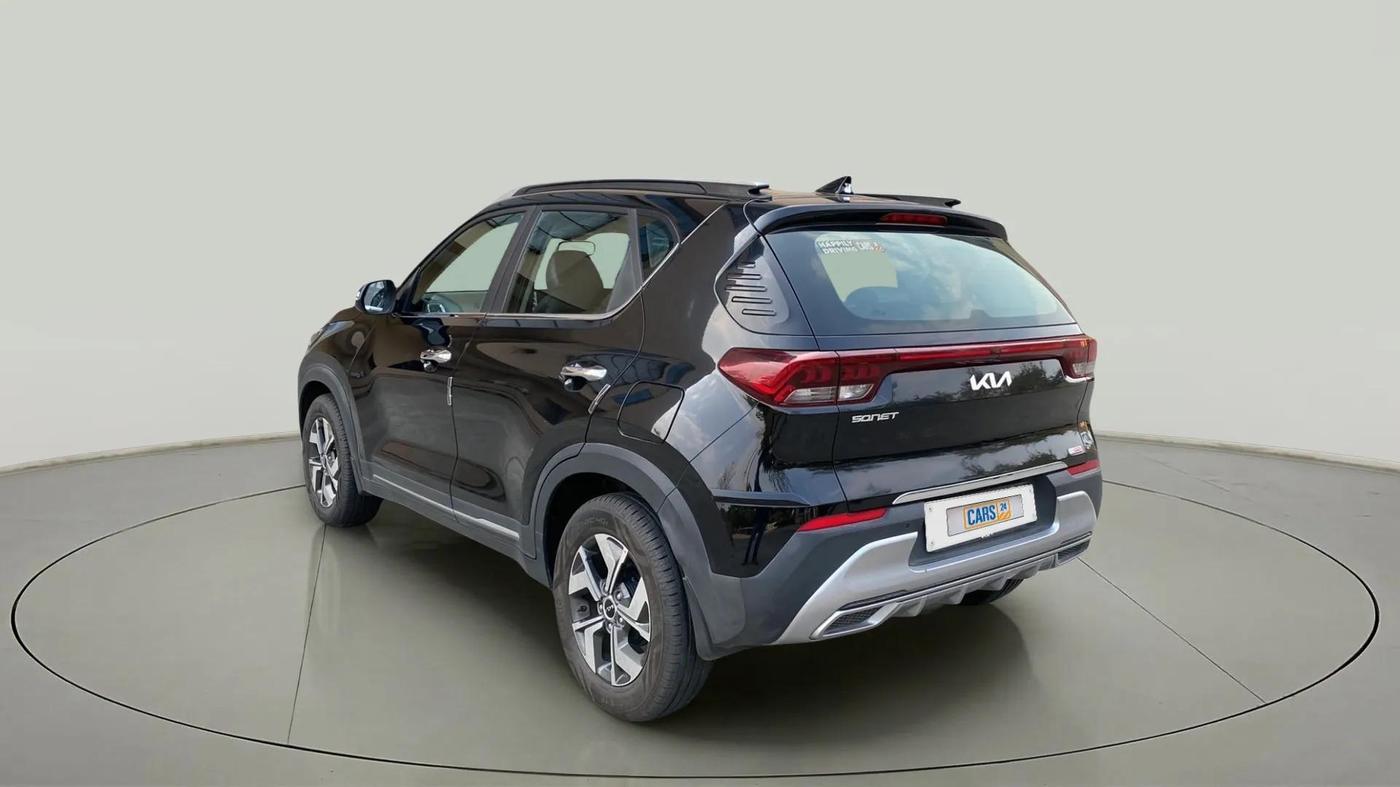 2023 KIA SONET 	 HTX 1.0 TURBO DCT, Petrol, Automatic, 6,557 km, Left Back Diagonal