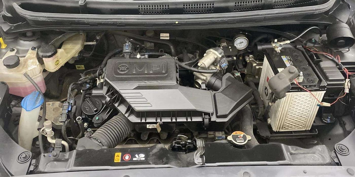 2021 Hyundai NEW SANTRO SPORTZ EXECUTIVE MT CNG, CNG, Manual, 16,591 km, Engine View