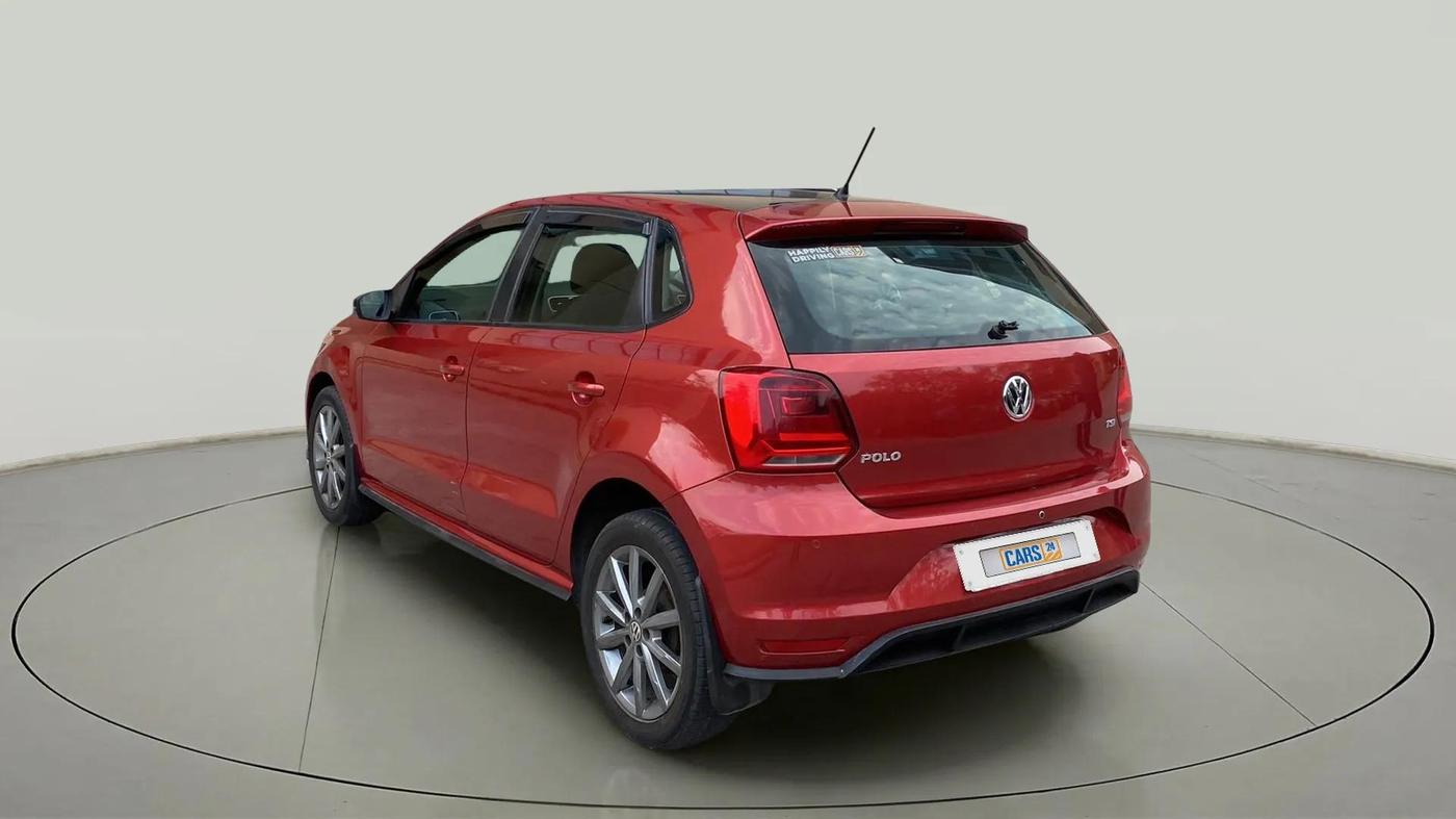 2020 Volkswagen Polo HIGHLINE PLUS 1.0L TSI AT, Petrol, Automatic, 43,812 km, Left Back Diagonal