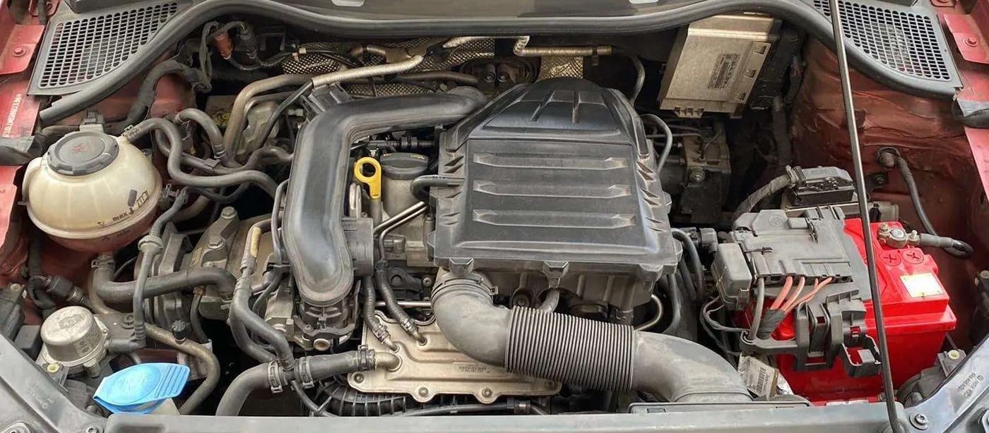 2020 Volkswagen Polo HIGHLINE PLUS 1.0L TSI AT, Petrol, Automatic, 43,812 km, Open Bonet