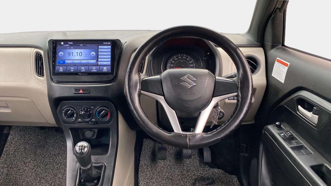 2023 Maruti New Wagon-R VXI CNG 1.0, CNG, Manual, 45,642 km, Steering Wheel Close Up