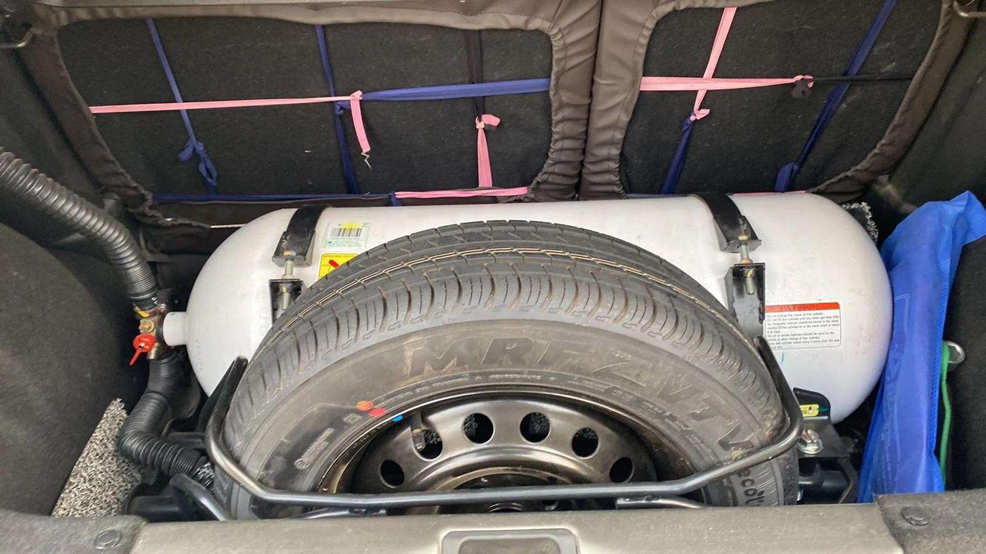 2023 Maruti New Wagon-R VXI CNG 1.0, CNG, Manual, 45,642 km, Boot Inside