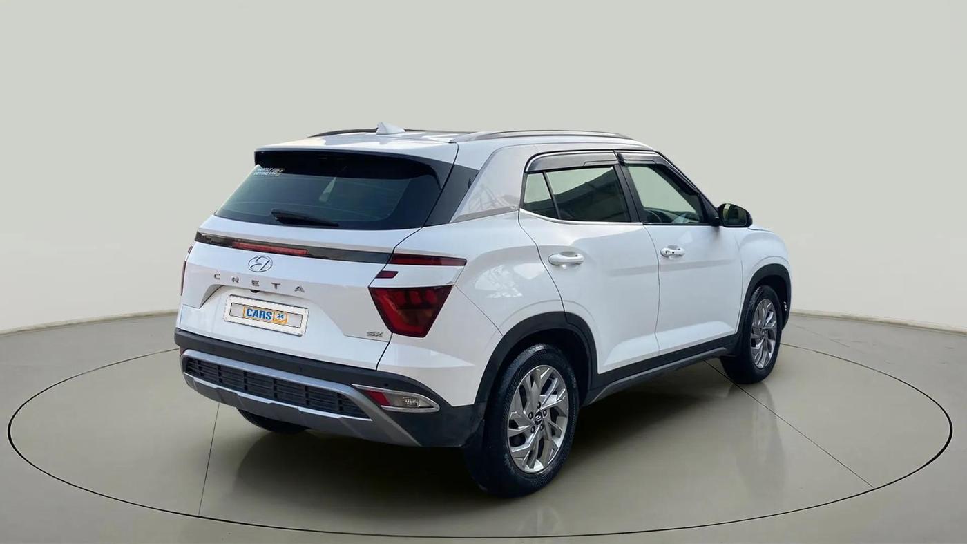2021 Hyundai Creta SX 1.5 DIESEL, Diesel, Manual, 68,141 km, Right Back Diagonal