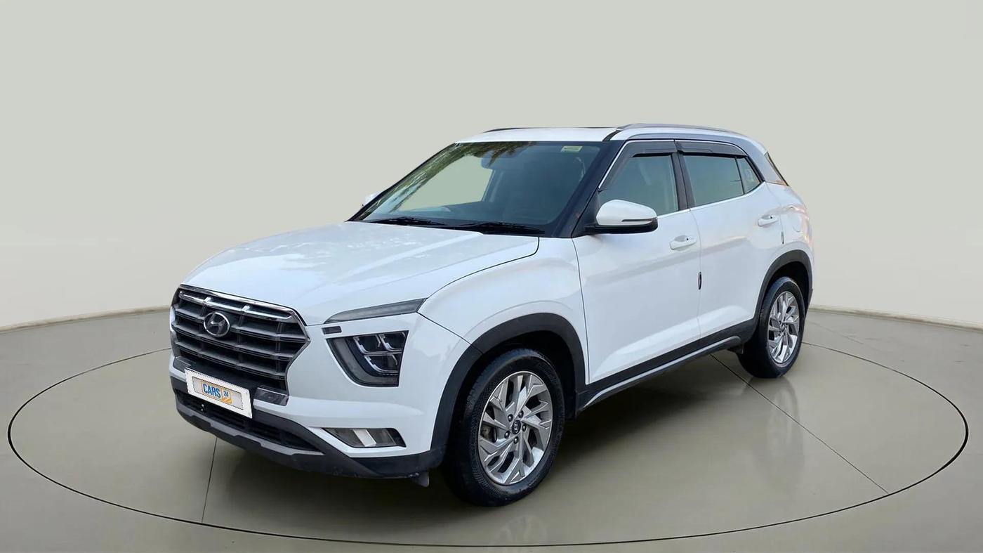 2021 Hyundai Creta SX 1.5 DIESEL, Diesel, Manual, 68,141 km, Left Front Diagonal