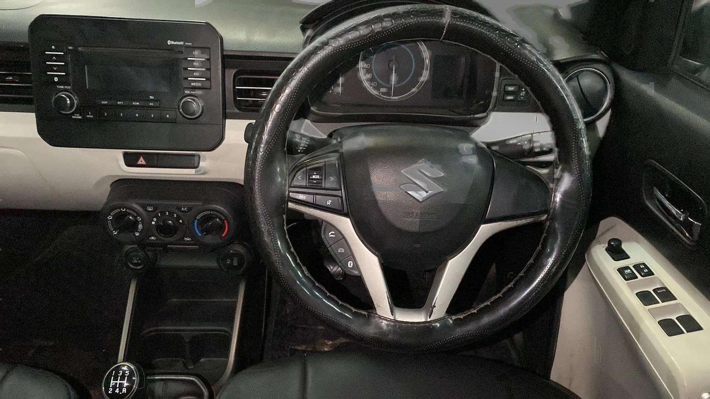 2018 Maruti IGNIS ZETA 1.2, Petrol, Manual, 78,708 km, Steering Wheel Close Up