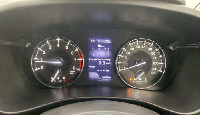 2022 Maruti Baleno ZETA PETROL 1.2, Petrol, Manual, 40,569 km, Odometer Image