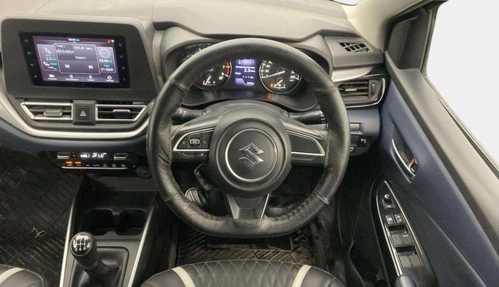 2022 Maruti Baleno ZETA PETROL 1.2, Petrol, Manual, 40,569 km, Steering Wheel Close Up