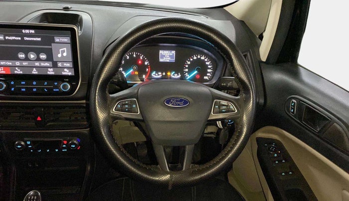 2020 Ford Ecosport TREND 1.5L PETROL, Petrol, Manual, 18,979 km, Steering Wheel Close Up