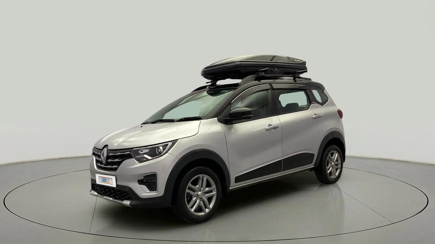 2021 Renault TRIBER RXZ AMT DUAL TONE, Petrol, Automatic, 23,620 km, Left Front Diagonal
