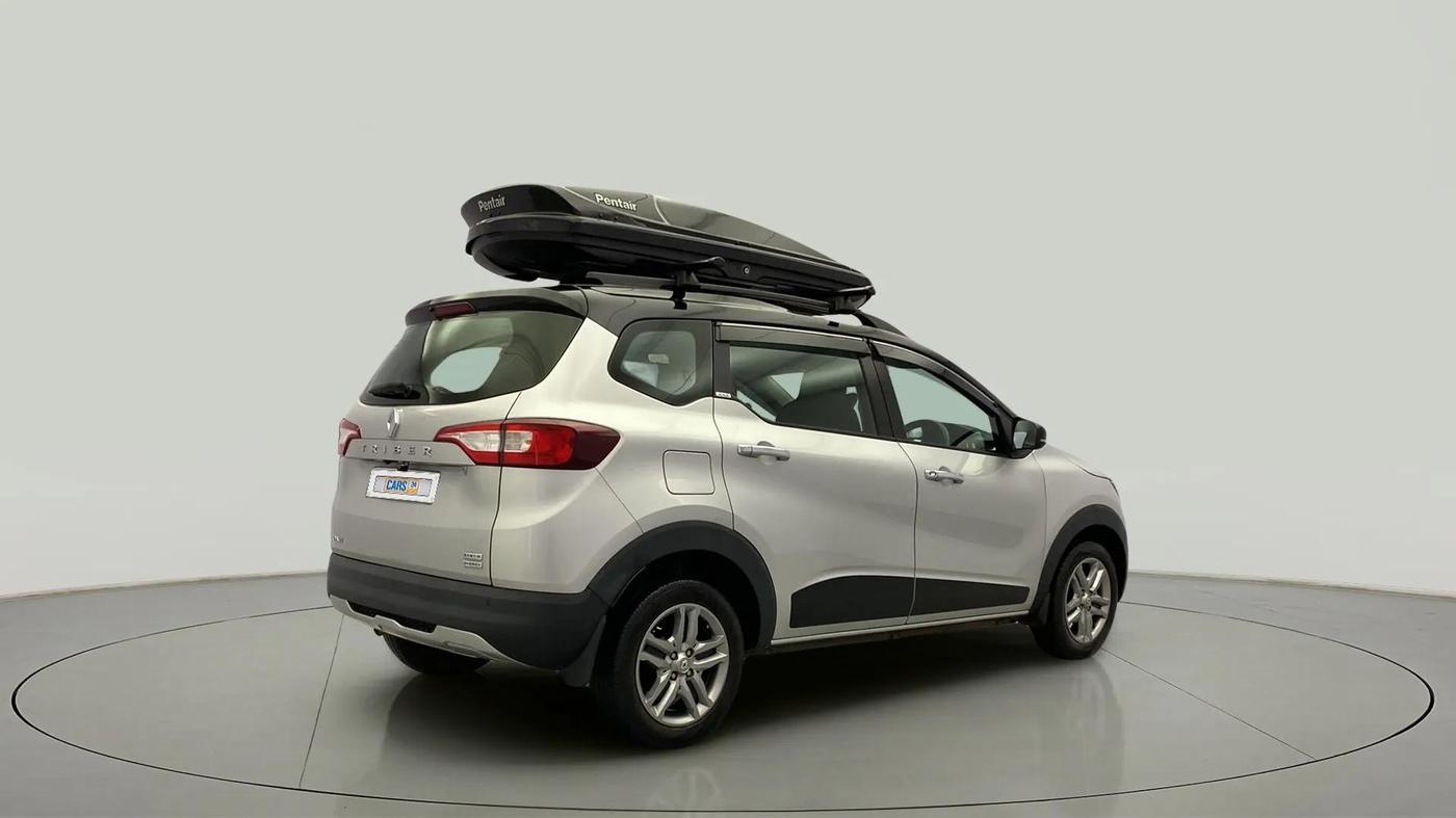 2021 Renault TRIBER RXZ AMT DUAL TONE, Petrol, Automatic, 23,620 km, Right Back Diagonal