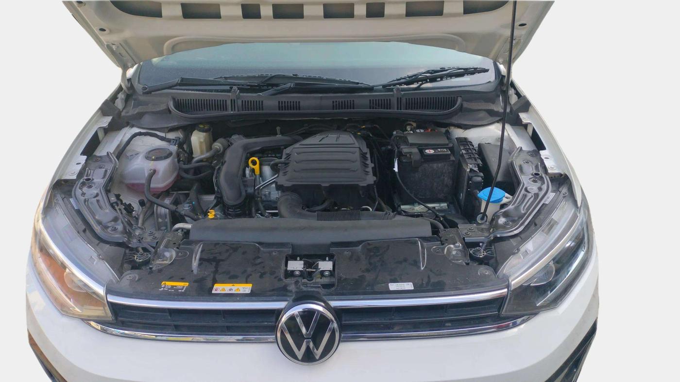 2023 Volkswagen VIRTUS TOPLINE TSI 1.0 AT, Petrol, Automatic, 23,916 km, Open Bonet