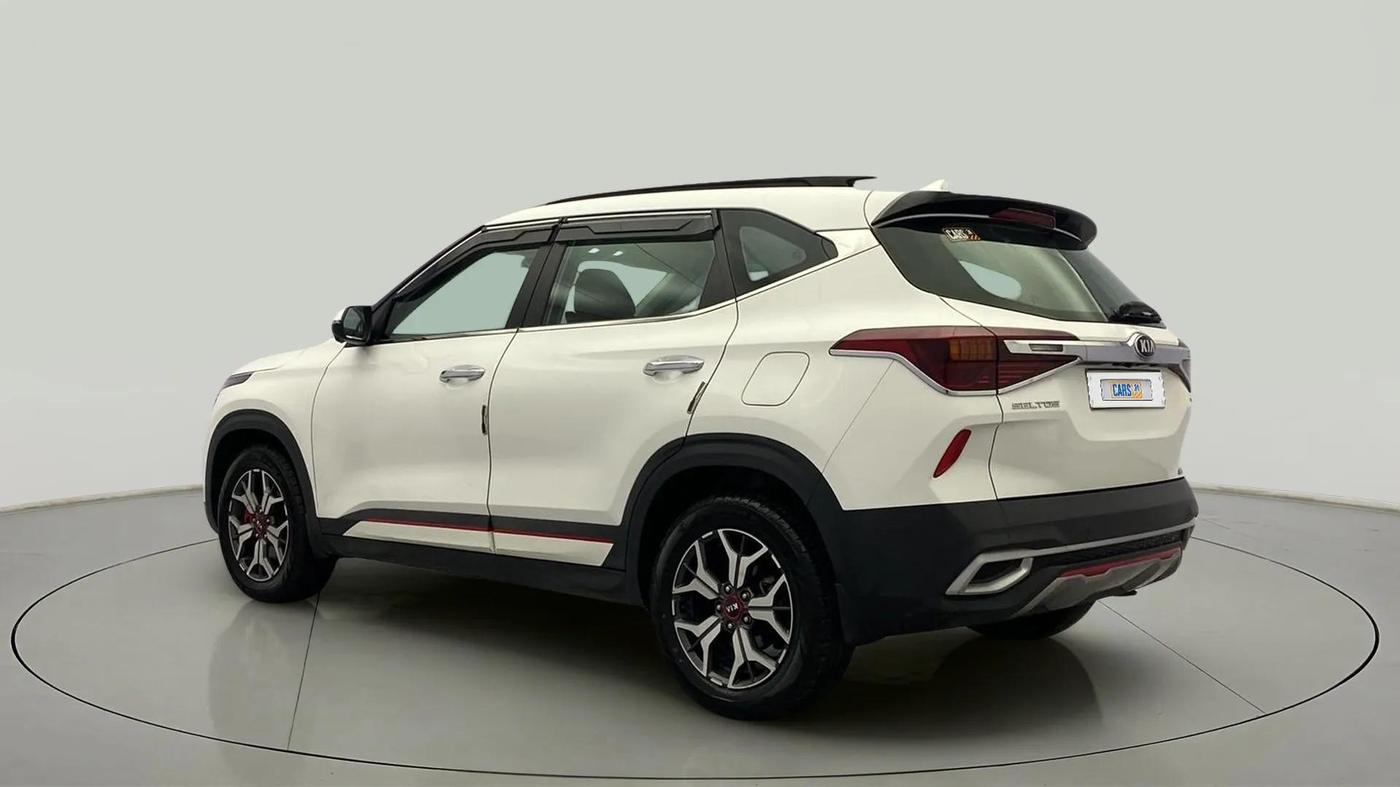 2020 KIA SELTOS GTX PLUS DCT 1.4 PETROL, Petrol, Automatic, 29,860 km, Left Back Diagonal