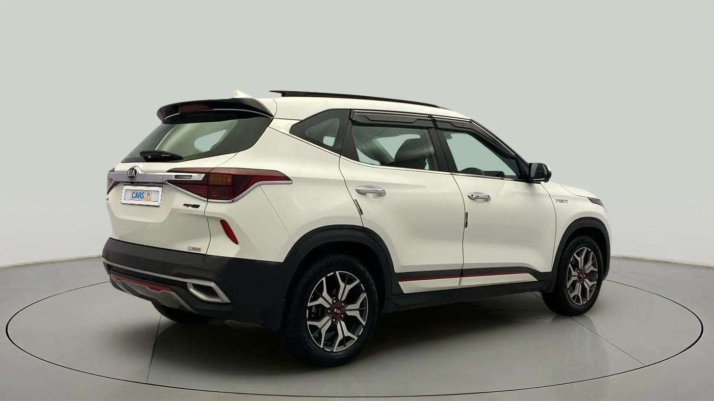 2020 KIA SELTOS GTX PLUS DCT 1.4 PETROL, Petrol, Automatic, 29,860 km, Right Back Diagonal