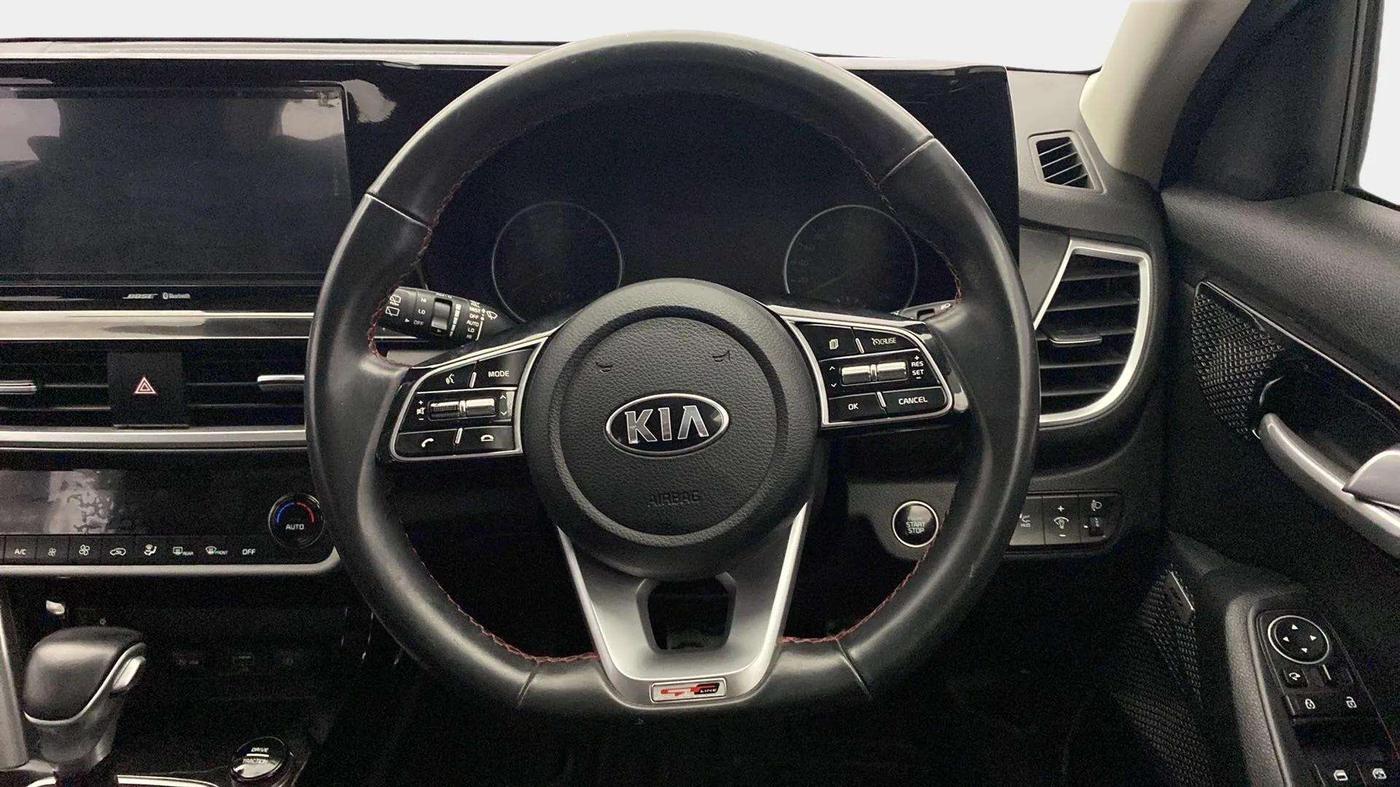 2020 KIA SELTOS GTX PLUS DCT 1.4 PETROL, Petrol, Automatic, 29,860 km, Steering Wheel Close Up