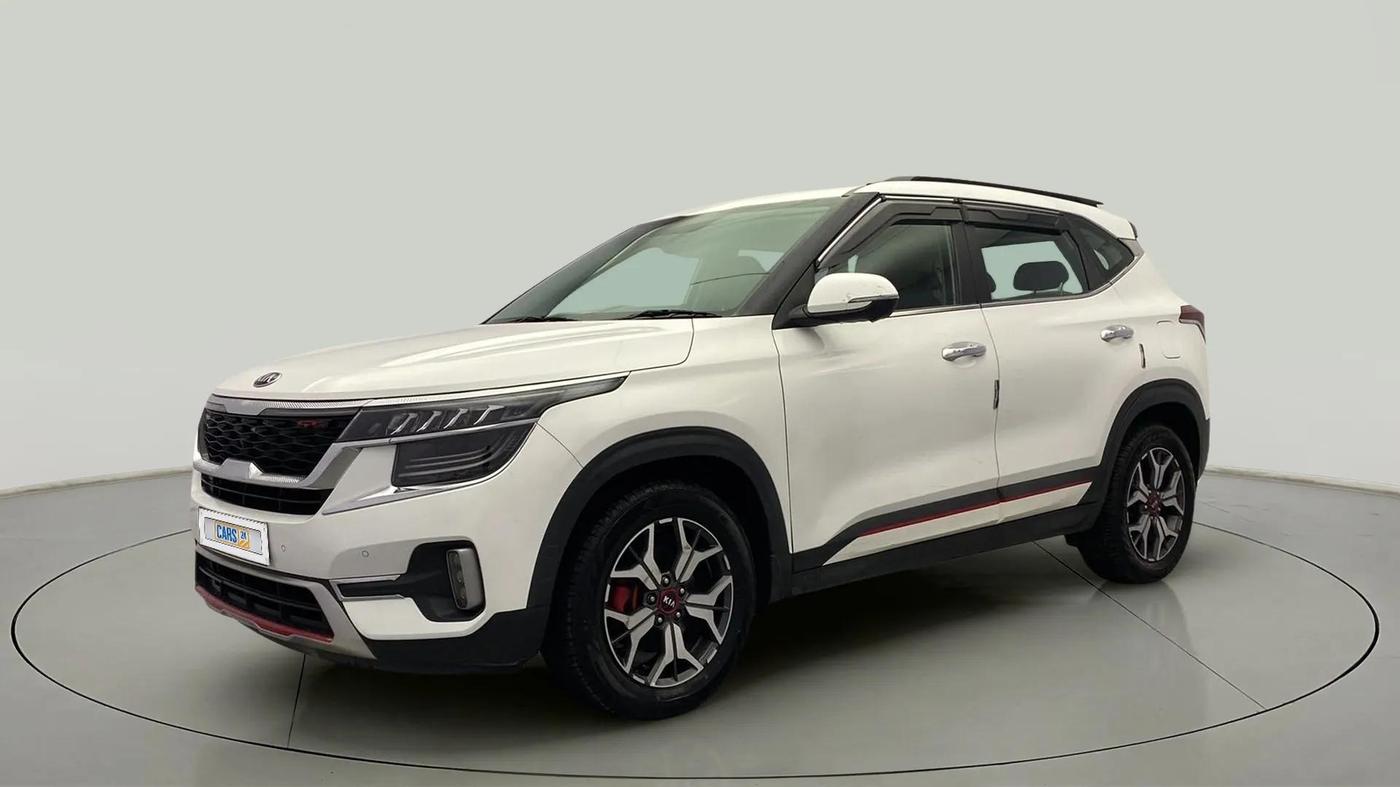 2020 KIA SELTOS GTX PLUS DCT 1.4 PETROL, Petrol, Automatic, 29,860 km, Left Front Diagonal