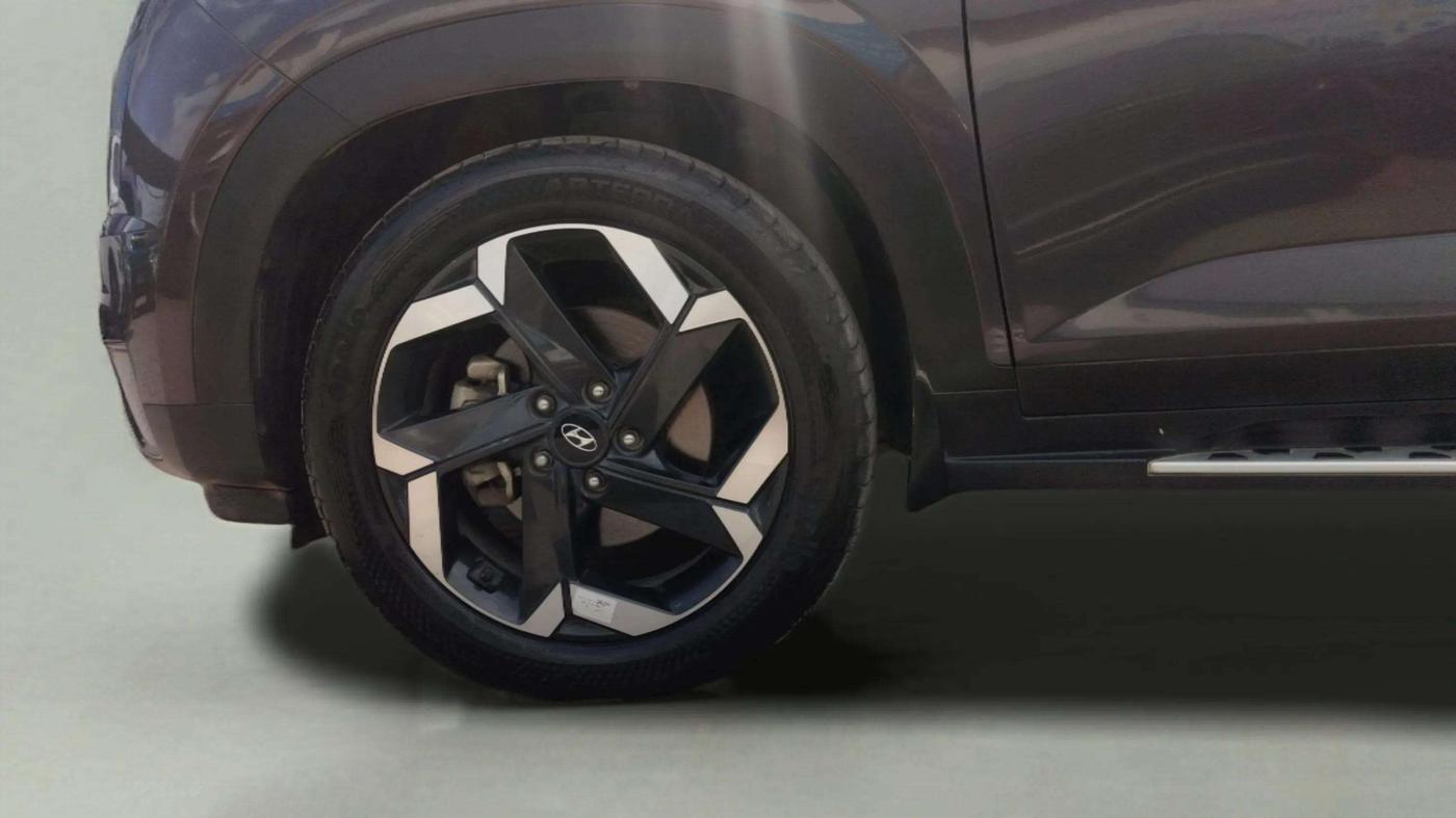 2021 Hyundai ALCAZAR 2.0 SIGNATURE (O) AT 6STR, Petrol, Automatic, 26,591 km, Left Front Wheel
