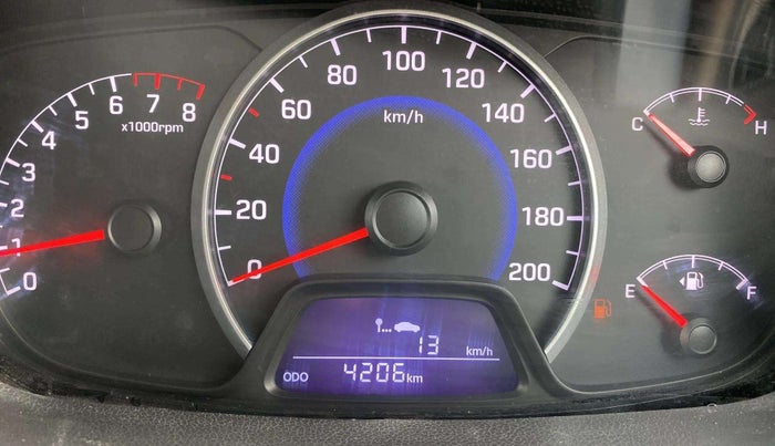 2015 Hyundai Grand i10 SPORTZ 1.2 KAPPA VTVT, Petrol, Manual, 4,198 km, Odometer Image