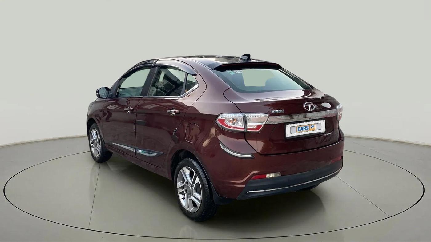 2022 Tata TIGOR XZ PLUS PETROL, Petrol, Manual, 42,360 km, Left Back Diagonal