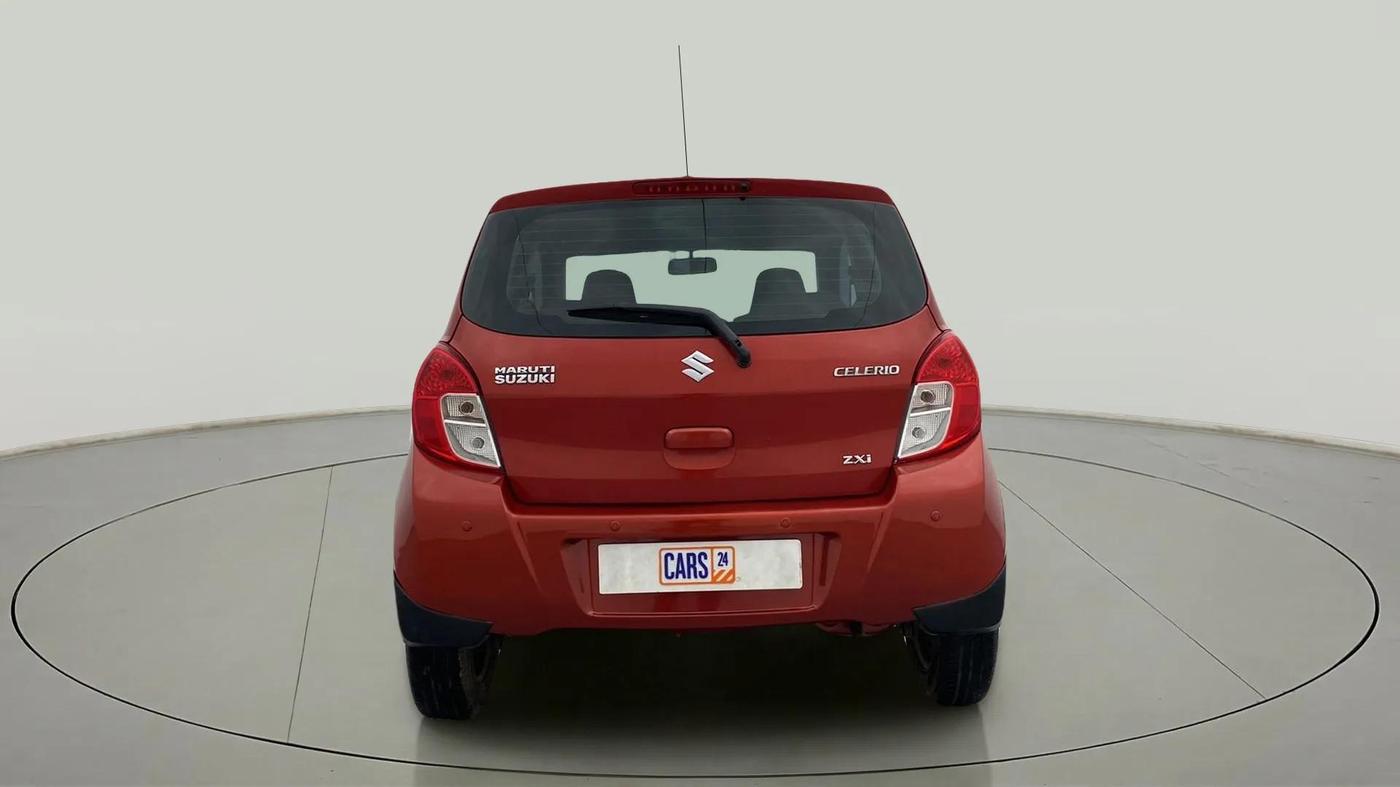 2014 Maruti Celerio ZXI, Petrol, Manual, 62,275 km, Back/Rear