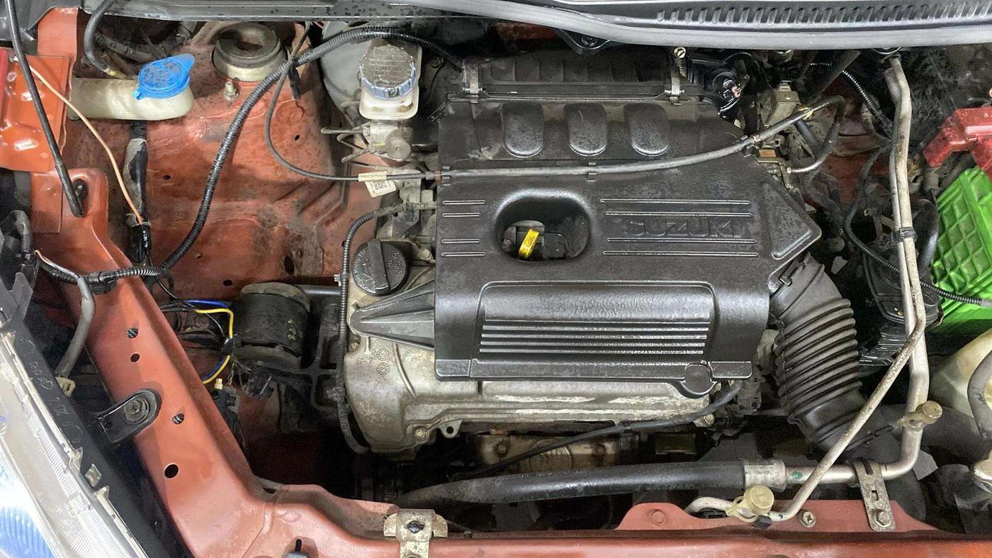 2015 Maruti Wagon R 1.0 VXI, Petrol, Manual, 40,310 km, Engine View - Right