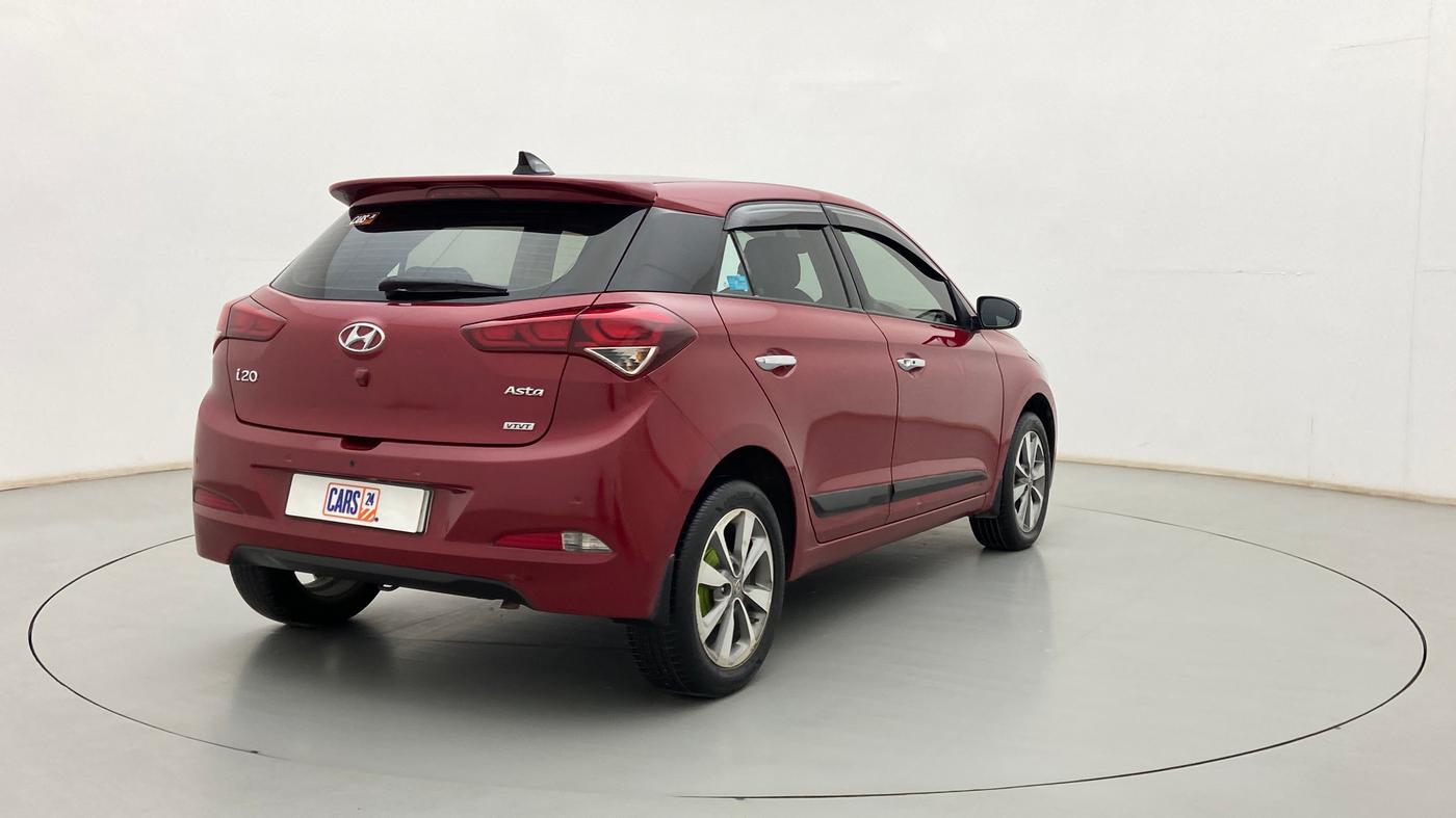 2016 Hyundai Elite i20 ASTA 1.2, Petrol, Manual, 80,775 km, Right Back Diagonal