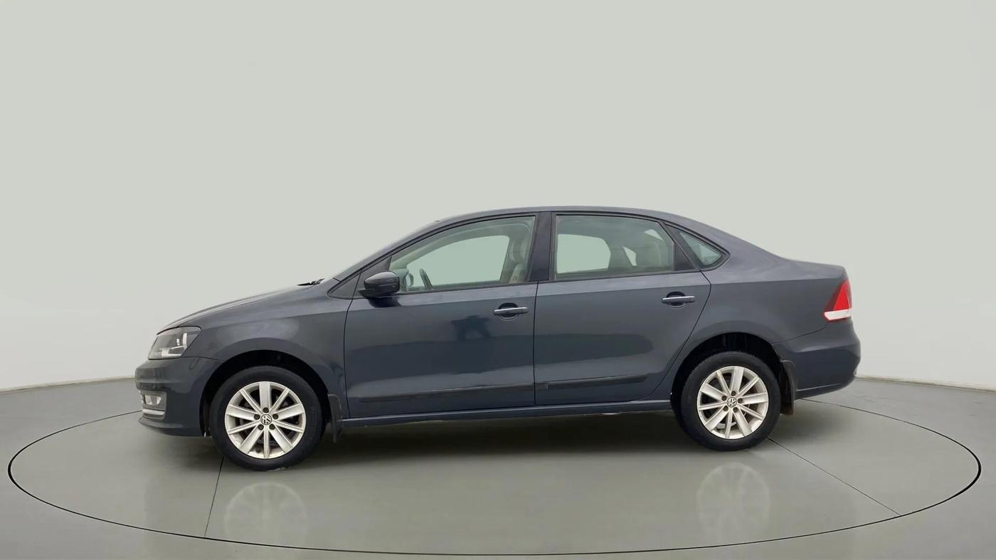 2016 Volkswagen Vento HIGHLINE PETROL AT, Petrol, Automatic, 74,449 km, Left Side
