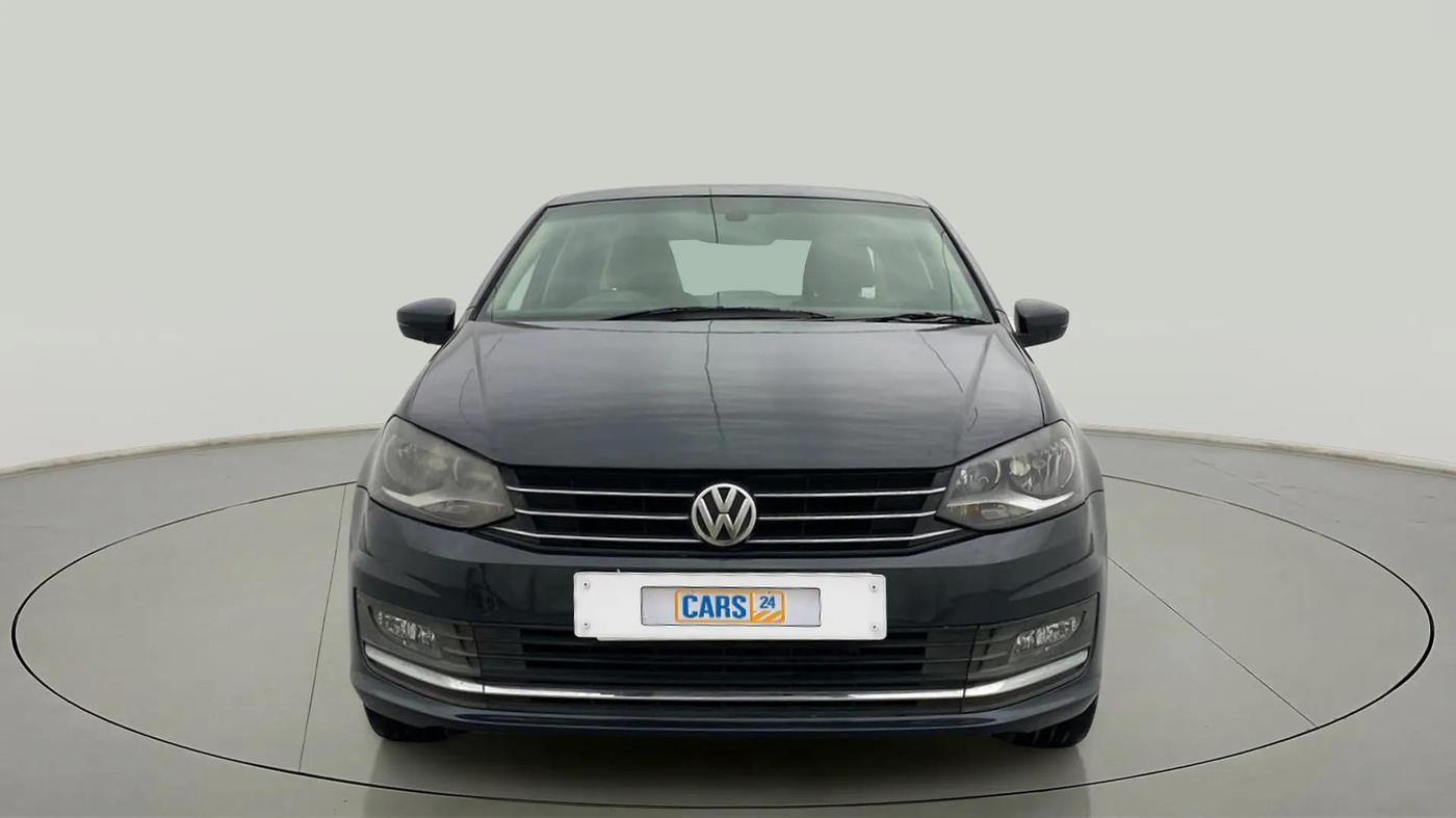 2016 Volkswagen Vento HIGHLINE PETROL AT, Petrol, Automatic, 74,449 km, Front