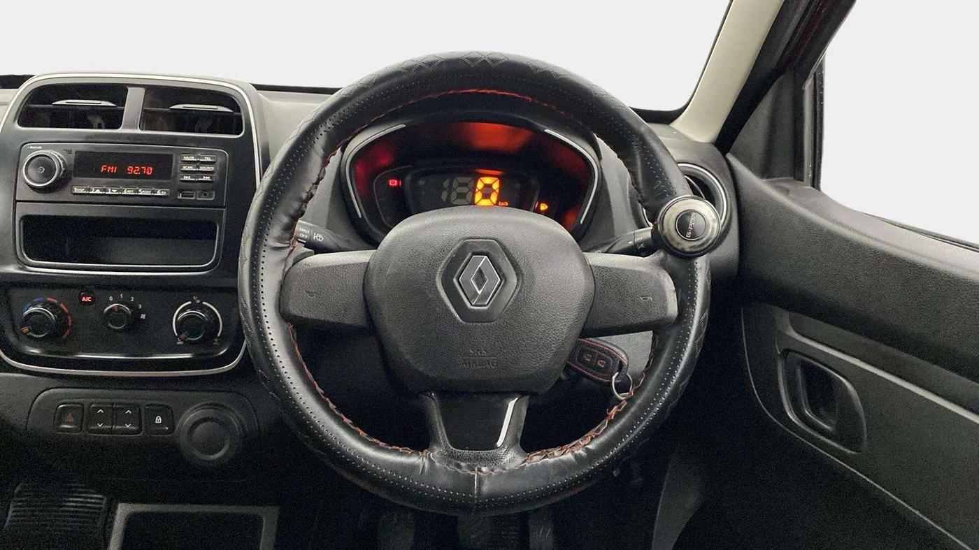 2019 Renault Kwid RXL, Petrol, Manual, 77,592 km, Steering Wheel Close Up