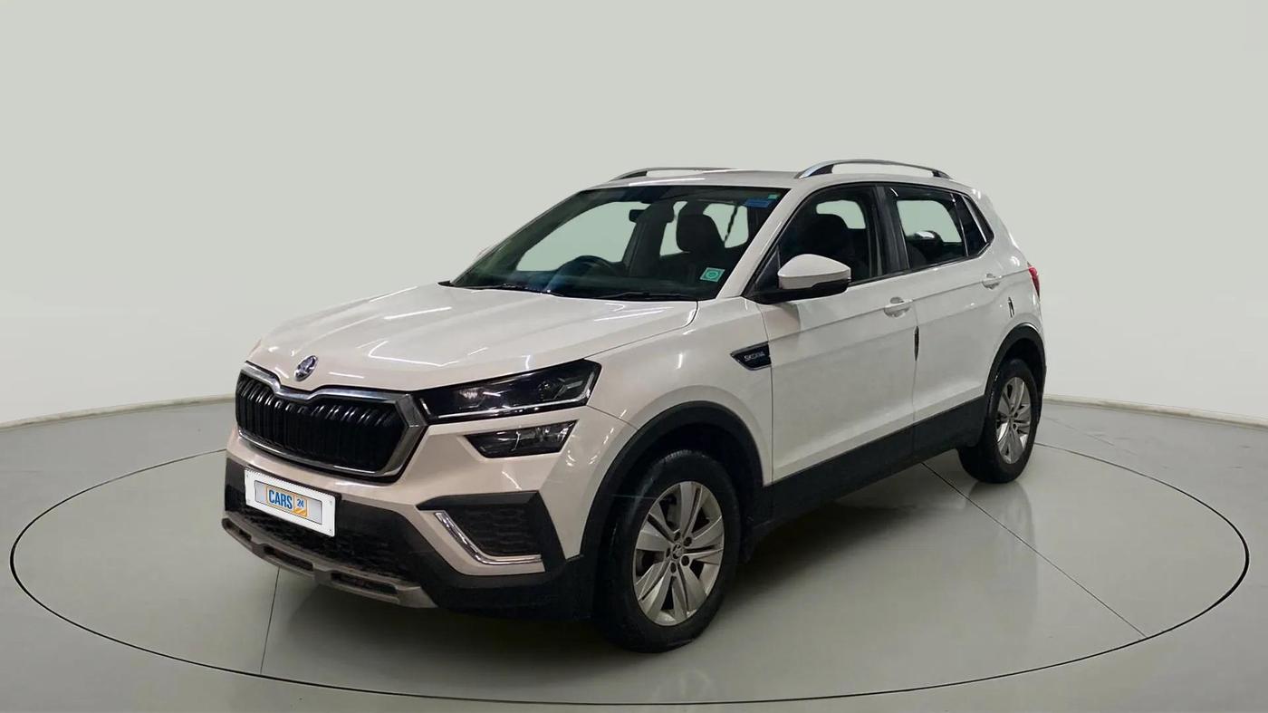 2021 Skoda KUSHAQ AMBITION 1.0L TSI MT, Petrol, Manual, 22,000 km, Left Front Diagonal