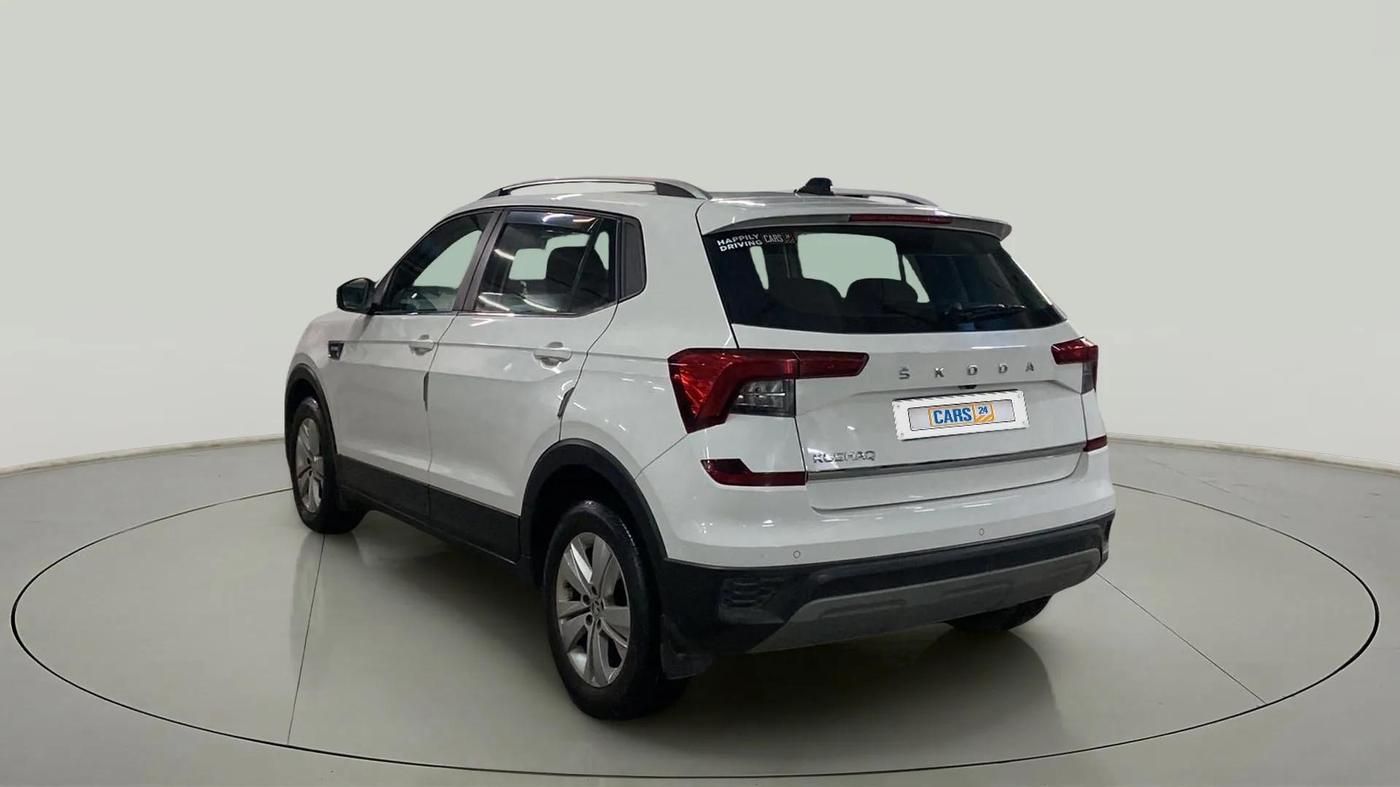 2021 Skoda KUSHAQ AMBITION 1.0L TSI MT, Petrol, Manual, 22,000 km, Left Back Diagonal