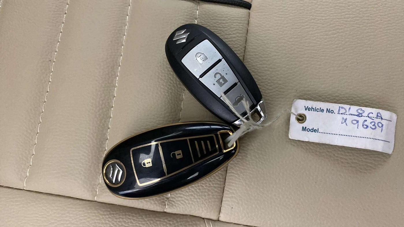 2019 Maruti Ciaz ZETA 1.5 SHVS MT PETROL, Petrol, Manual, 46,993 km, Key Close Up
