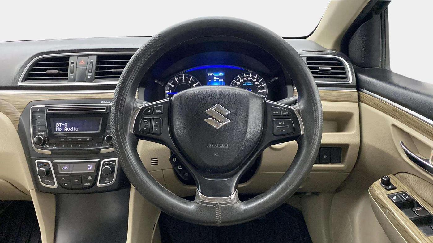 2019 Maruti Ciaz ZETA 1.5 SHVS MT PETROL, Petrol, Manual, 46,993 km, Steering Wheel Close Up