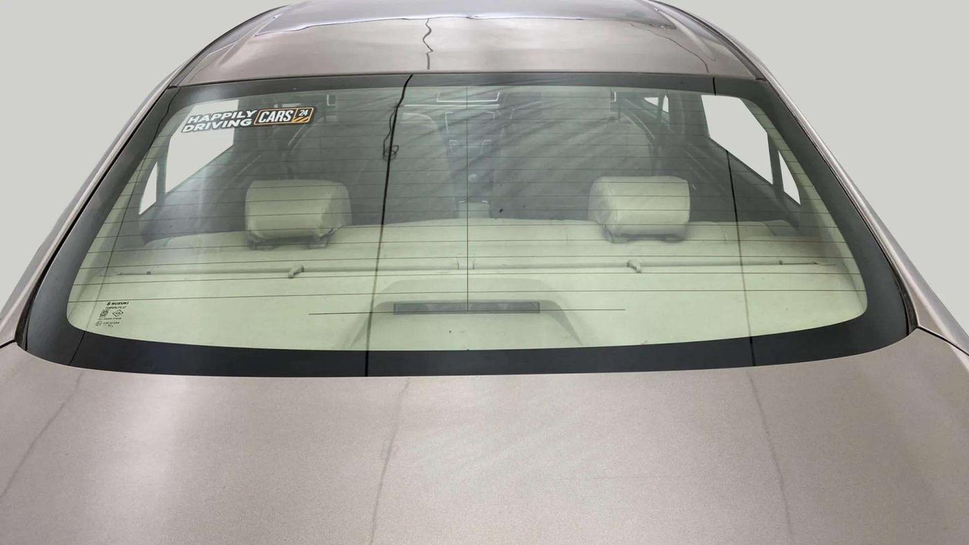 2019 Maruti Ciaz ZETA 1.5 SHVS MT PETROL, Petrol, Manual, 46,993 km, Rear Windshield