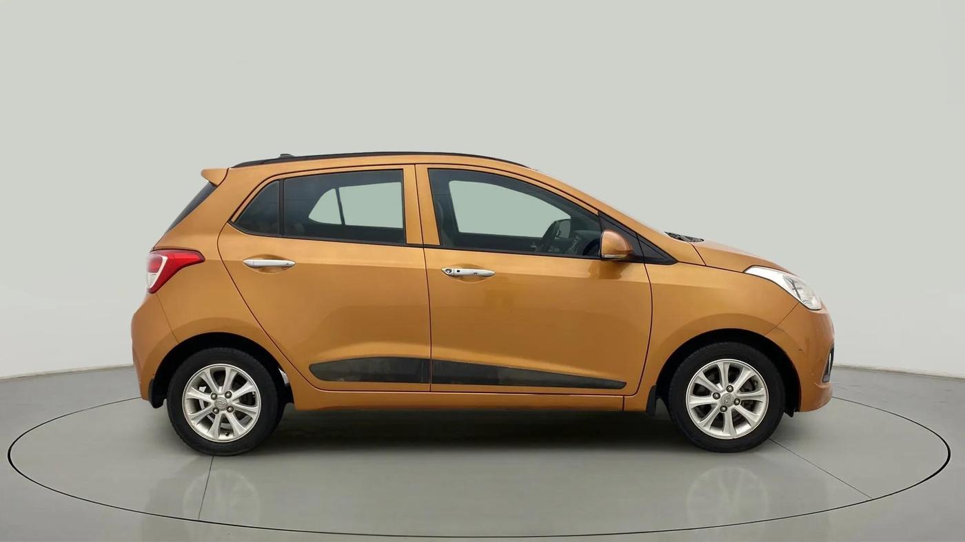 2015 Hyundai Grand i10 ASTA AT 1.2 KAPPA VTVT, Petrol, Automatic, 61,191 km, Right Side View