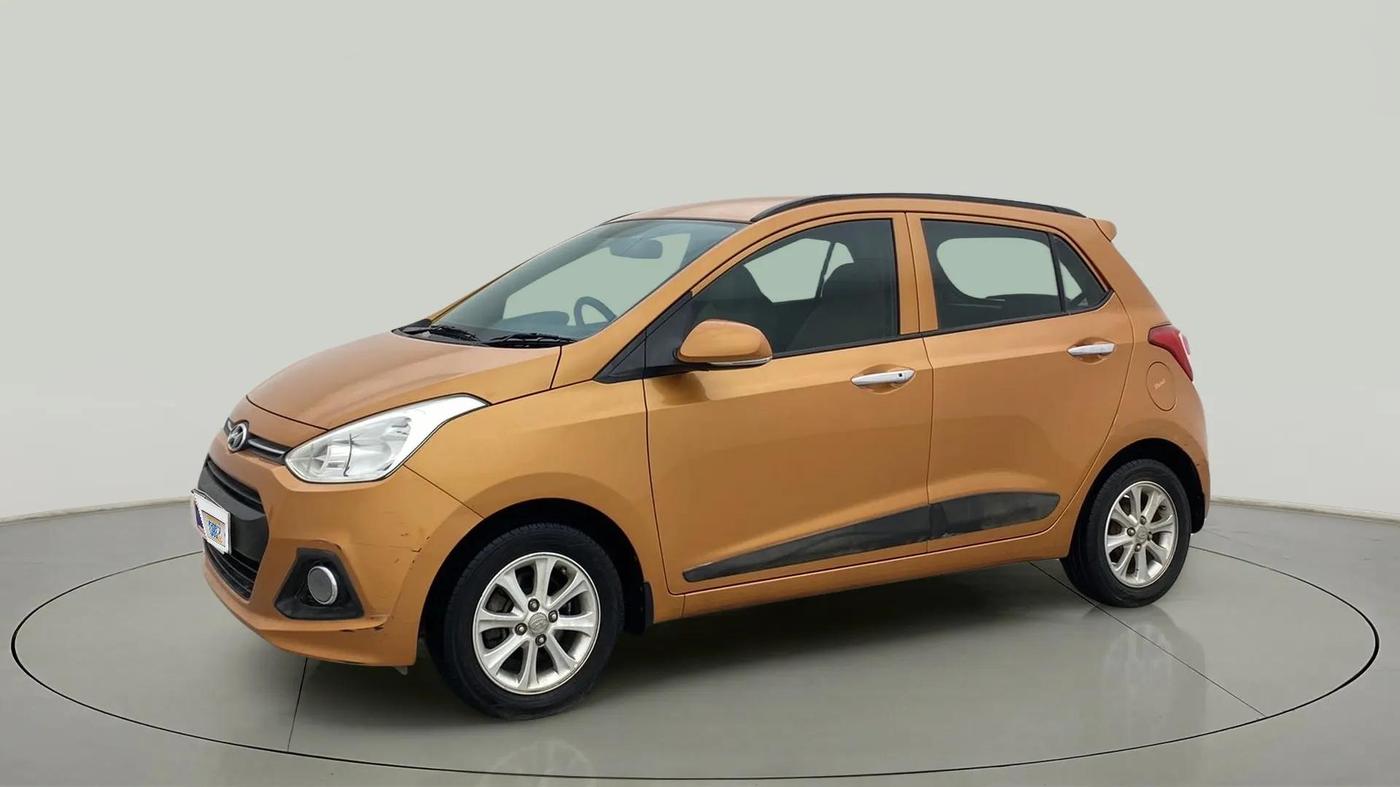 2015 Hyundai Grand i10 ASTA AT 1.2 KAPPA VTVT, Petrol, Automatic, 61,191 km, Left Front Diagonal