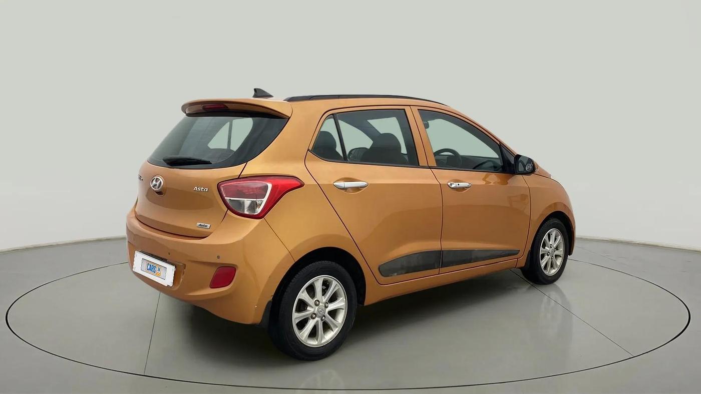 2015 Hyundai Grand i10 ASTA AT 1.2 KAPPA VTVT, Petrol, Automatic, 61,191 km, Right Back Diagonal