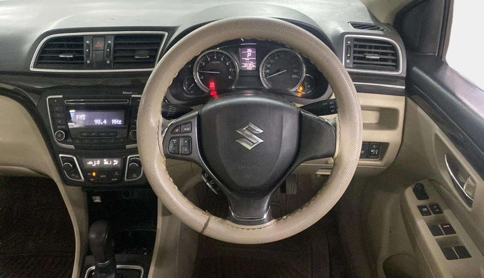 2015 Maruti Ciaz ZXI AT, Petrol, Automatic, 1,04,740 km, Steering Wheel Close Up